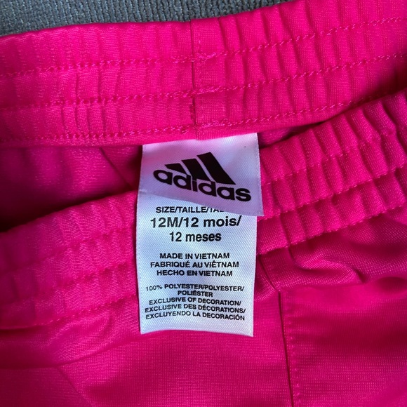 Pink Adidas track suit 12m - Picture 5 of 5